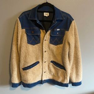 Wrangler Denim Sherpa Jacket